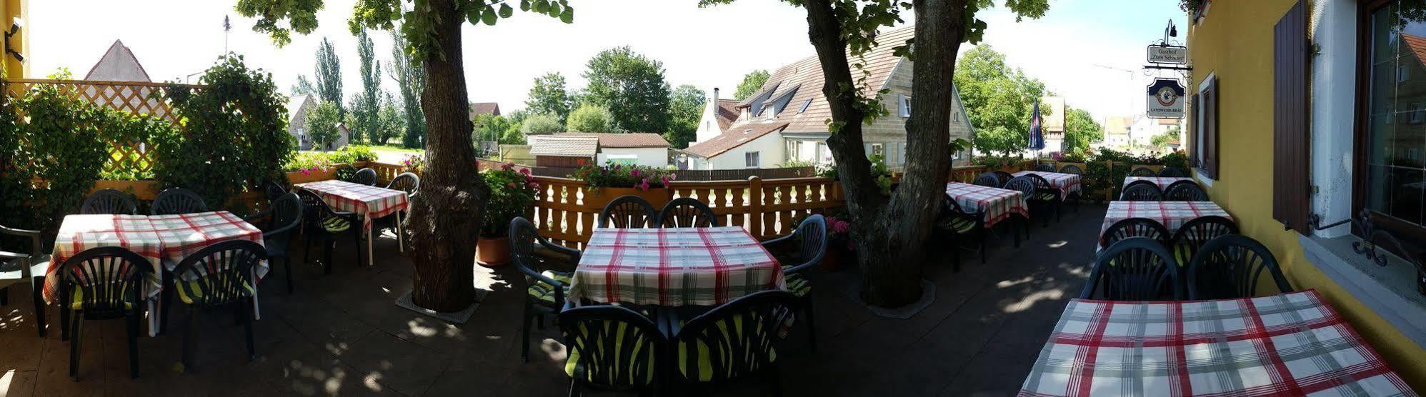 Hotel Gasthof Zum Schwan Steinsfeld Екстер'єр фото